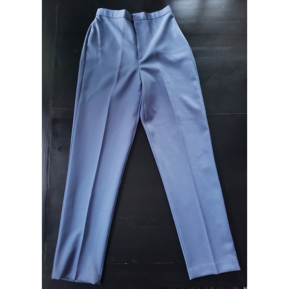 Vintage Pants - VINTAGE High Waisted 32 inseam Polyester Slacks